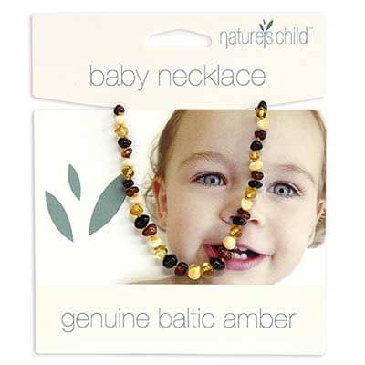Amber Teething Necklace - Cognac or Mixed