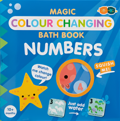 Magic Colour Changing Colour Book Numbers