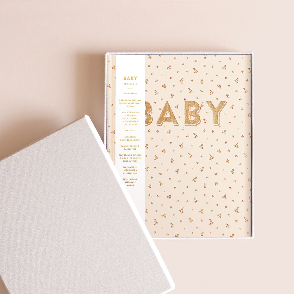 Baby Book Broderie Boxed