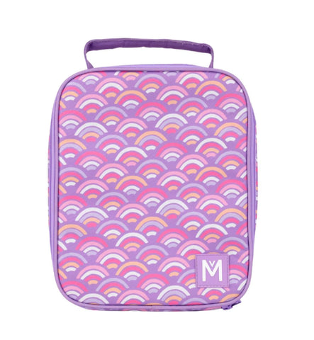 MontiiCo Large Insulated Lunch Bag - Rainbows