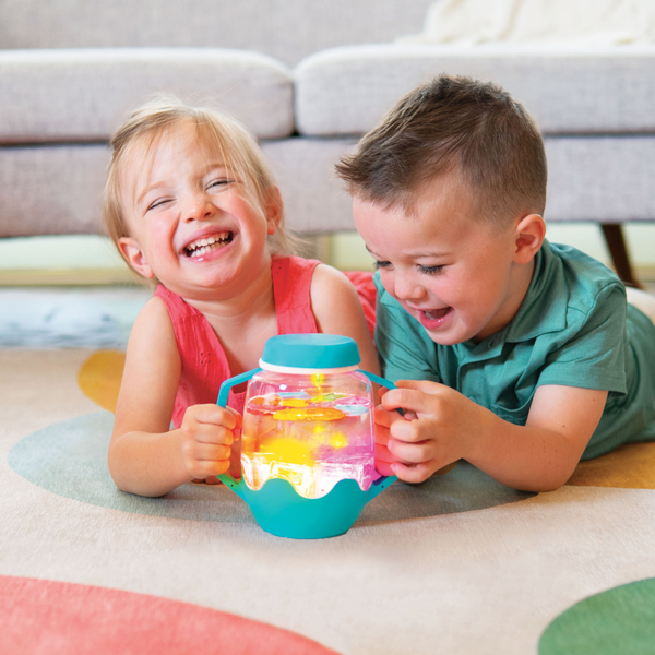 Sensory Play Jar - Blue