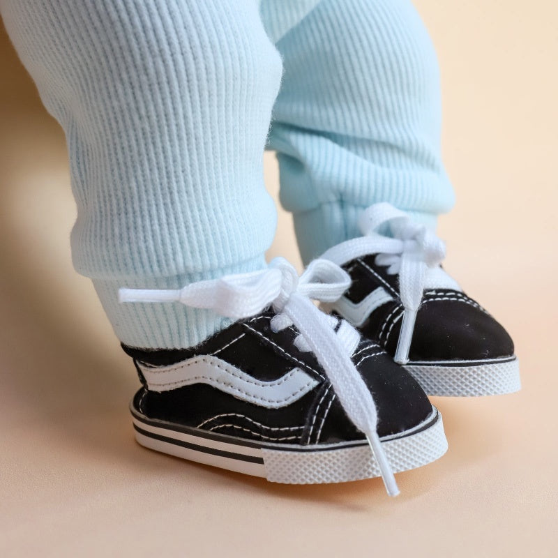 Tiny Tootsies Black Street Sneaker