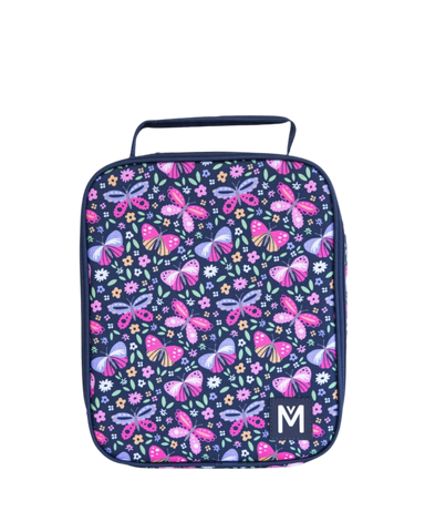 Large Insulated Lunch Bag - Butterflies