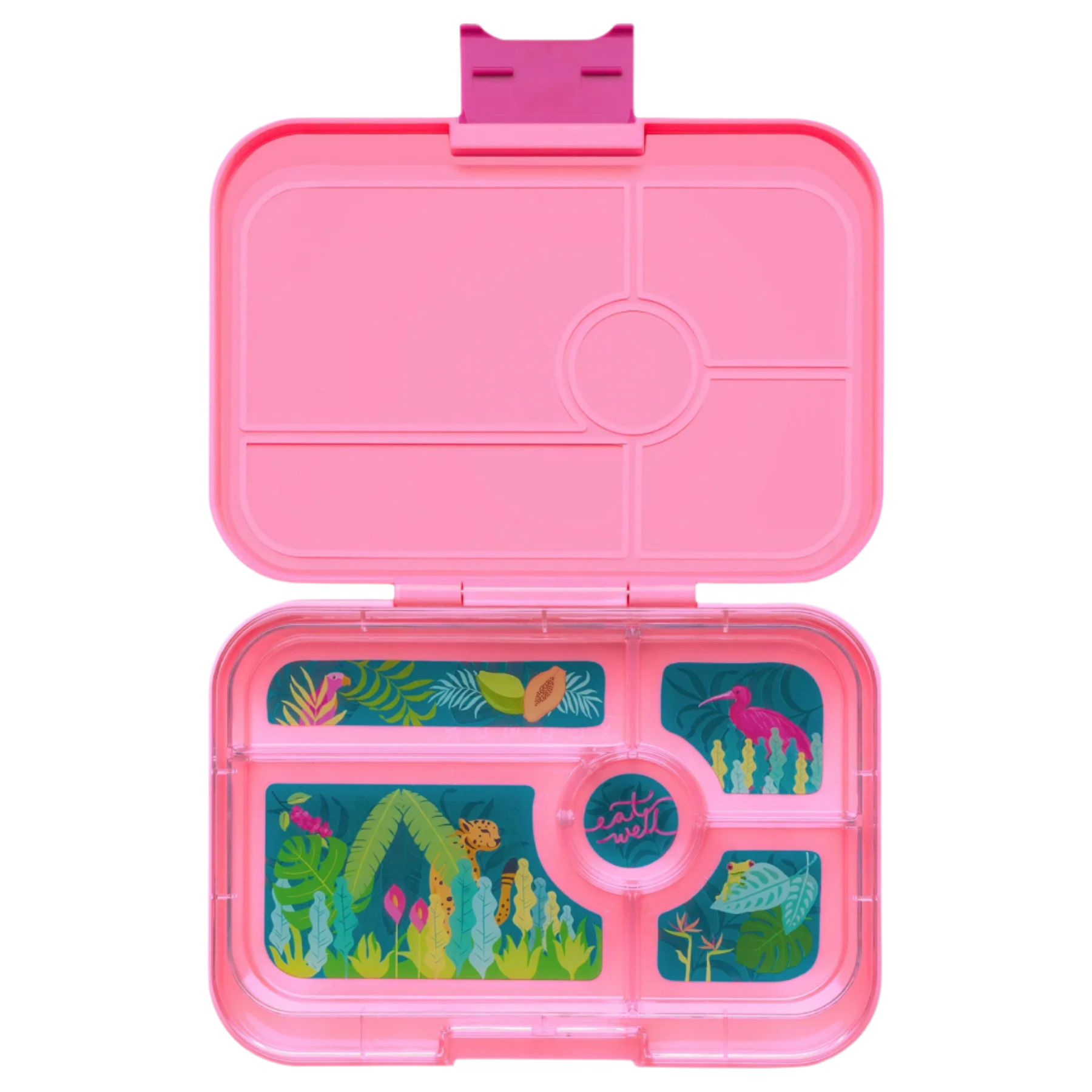 Yumbox Tapas Lunch Box 5 Compartment - Capri Pink (Jungle)