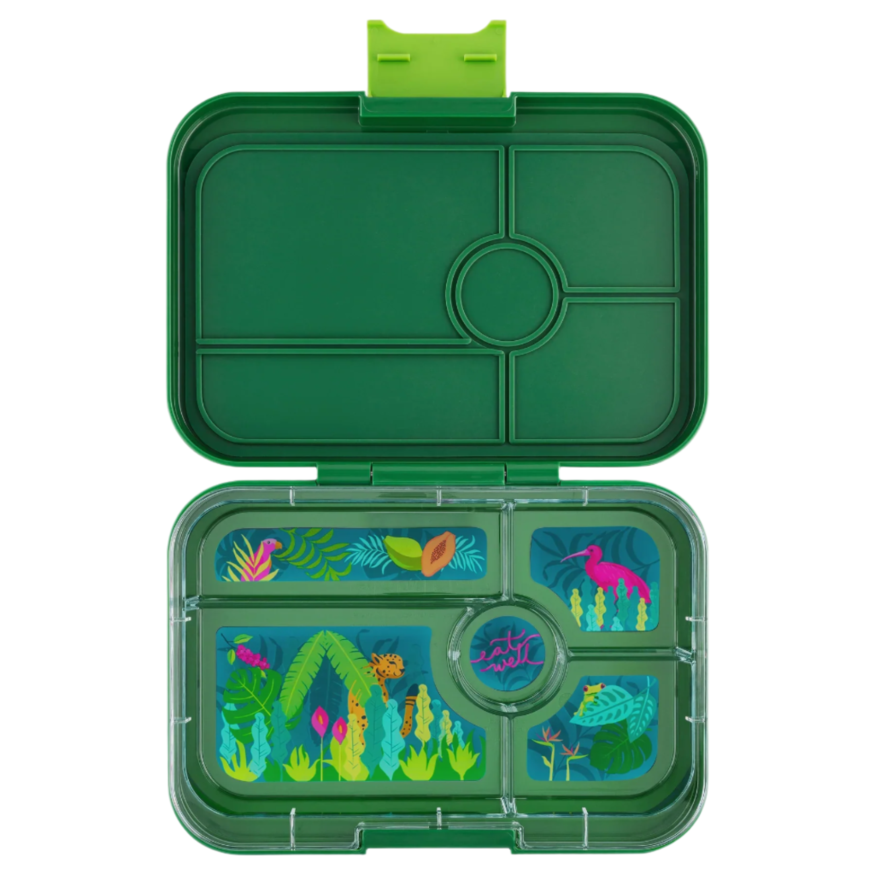 Yumbox Tapas Lunch Box 5 Compartment - Palm Green (Jungle)