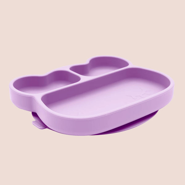 Bear Plate - Lilac