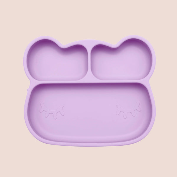 Bear Plate - Lilac