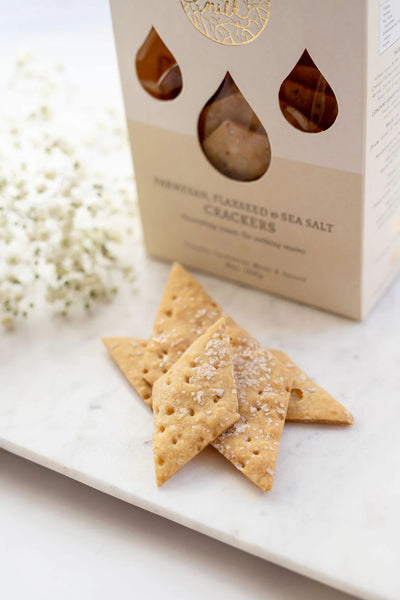 PARMESAN, FLAXSEED & SEA SALT CRACKER