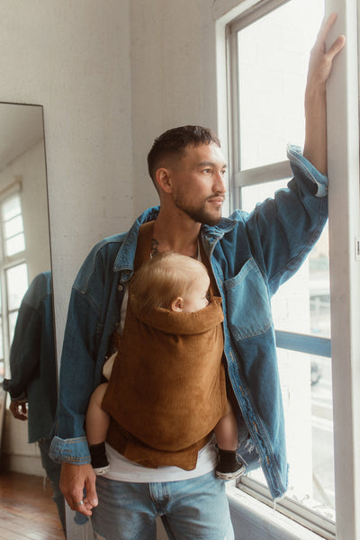 Baby Carrier - Mocha Cord