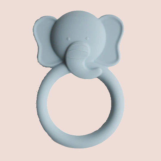 Mushie - Baby Elephant Silicone Teether