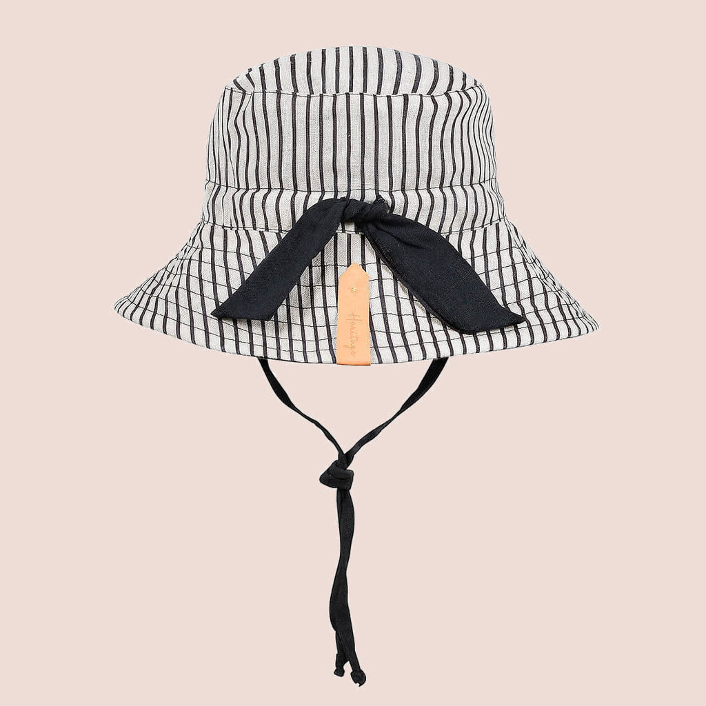 Explorer' Classic Bucket Sun Hat - Bobbie / Ebony