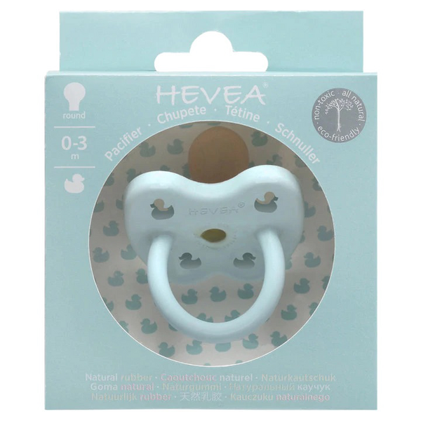 Hevea Pacifier - Baby Blue 0-3m