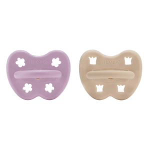 Hevea Twin Pack - Light Orchid + Sandy Nude, Round