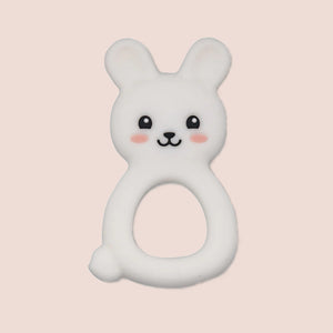 Jellies Bunny Teether - White