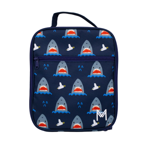 MontiiCo Large Insulated Lunch Bag - Sharks