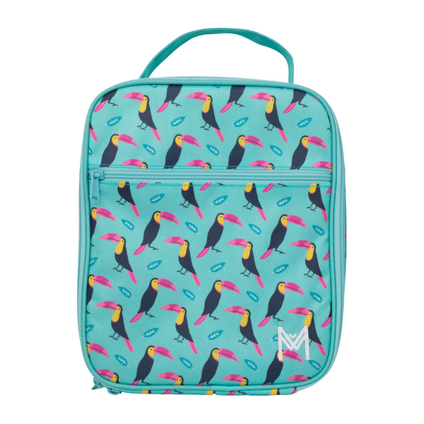 MontiiCo Large Insulated Lunch Bag - Toucan