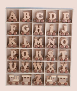 Alphabet Train - Letter Carriages